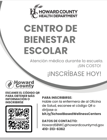 School Based Wellness Center Spanish